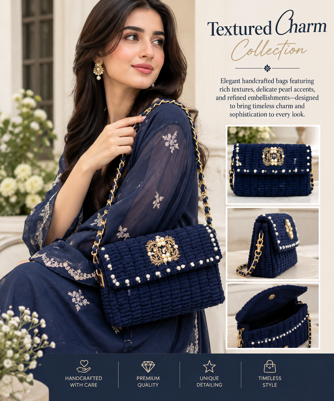 Textured Charm Collection